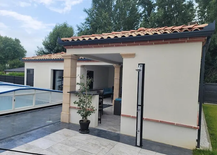 Cosy Cadre Idyllique Option Spa, Sauna , Piscine * Castelsarrasin